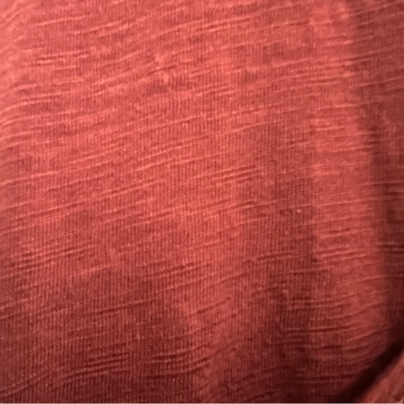 NWOT LOGO Lounge Lori Goldstein Rust Slub Knit Maxi Tank Dress - Picture 10 of 12